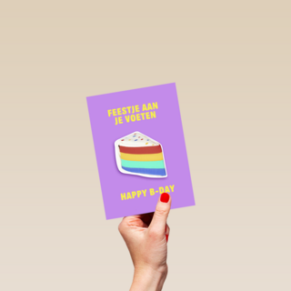 Eat My Socks Feestje Taart