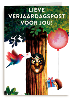 Lieve verjaardagpost voor jou