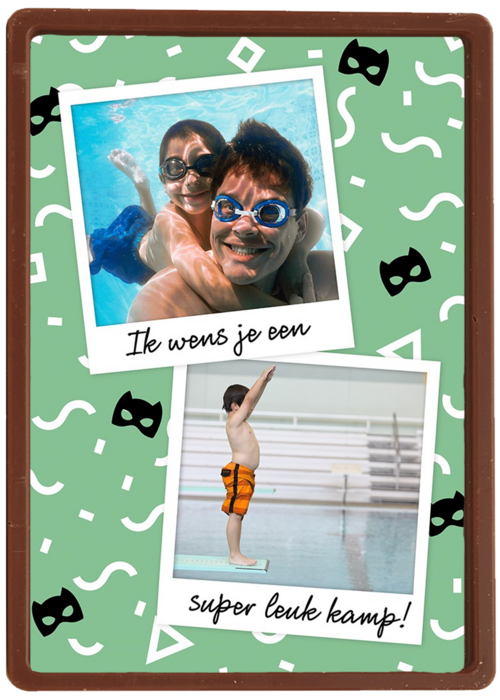 ik wens je een superleuk kamp fotokaart