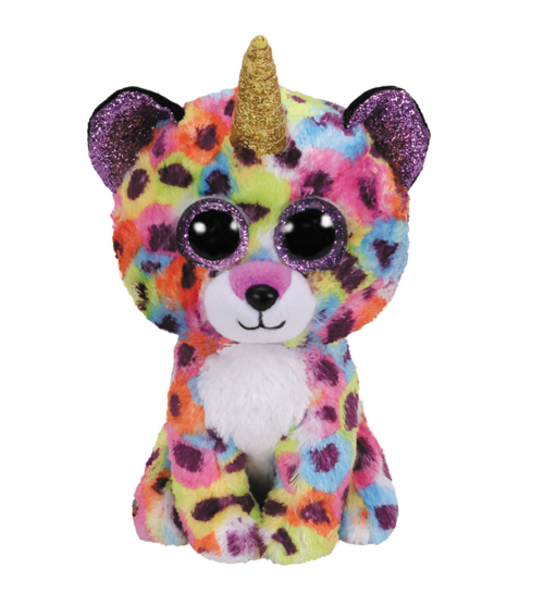 Knuffel Ty Beanie Boo Giselle Leopard