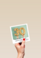 polaroid 30 jaar oud dertig
