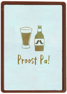 vaderdag kaart hip proost pa