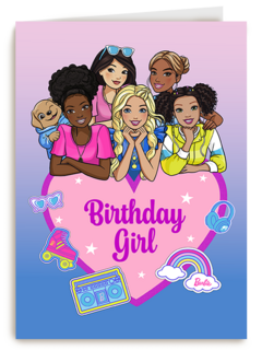 Barbie Birthday Girls Heart