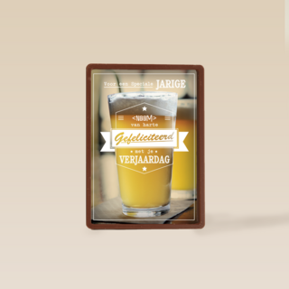 gefeliciteerd verjaardag jarige van harte