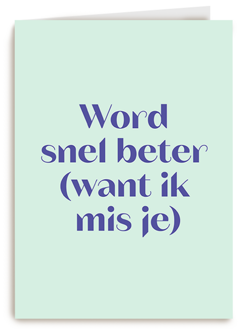 Word snel beter mis je