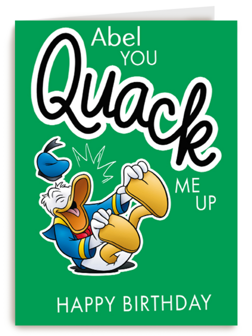 Donald Duck Happy Birthday