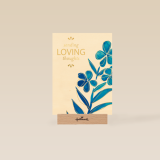 Sterktekaart Engels Sending loving thoughts