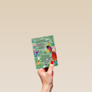 Verjaardagskaart stralende dag