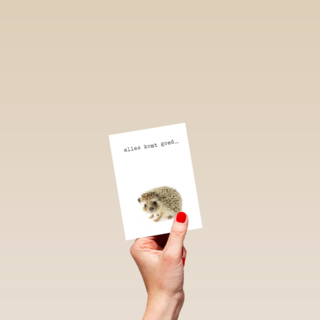 Sterkte kaart Furry Cuddles egeltje