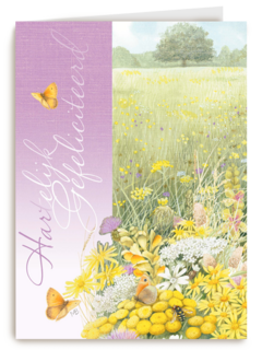 bloemenweide hartelijk gefeliciteerd
