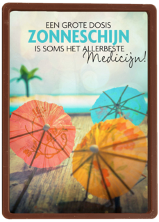 zonneschijn is het beste medicijn