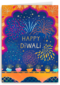 Happy Divali vuurwerk