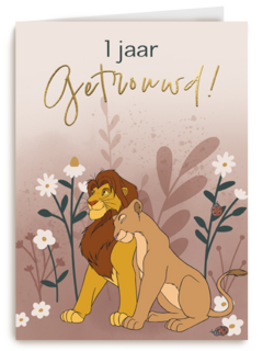 Lion King getrouwd