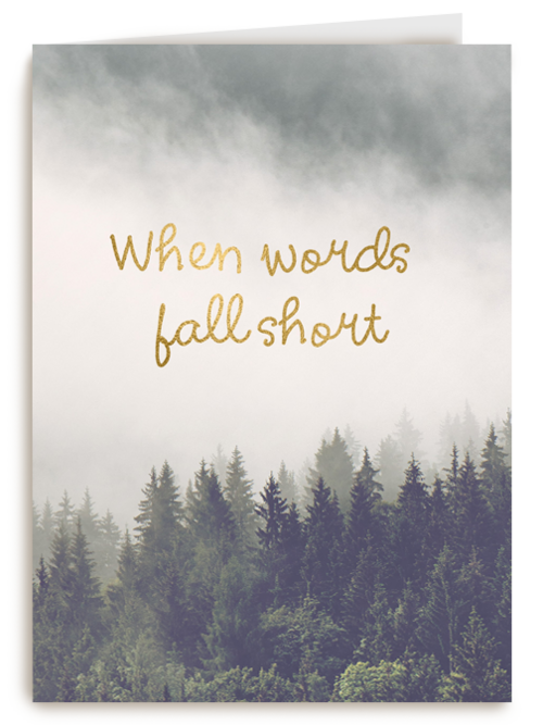 Sterktekaart When words fall short