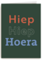Hiep Hiep Hoera Groen