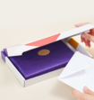Chocotelegram Hoera Van Harte Proficiat Dikke Kus
