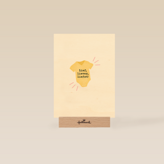 Geboortefelicitatie lief liever liefst