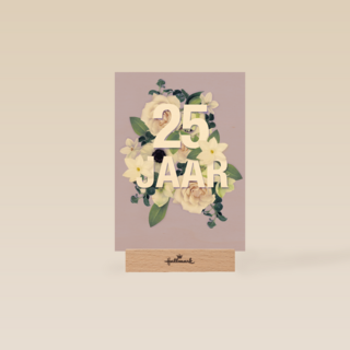 boeket voor vijfentwintig jaar