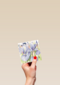 marjolein bastin blanco paars blauw bloemen