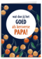 vaderdag kaart kersverse papa