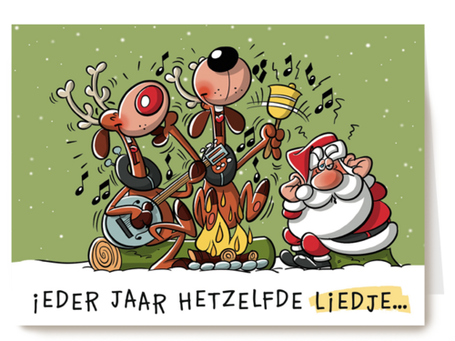 Ieder jaar het zelfde liedje