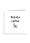 kerstkaart humor fa la la lama