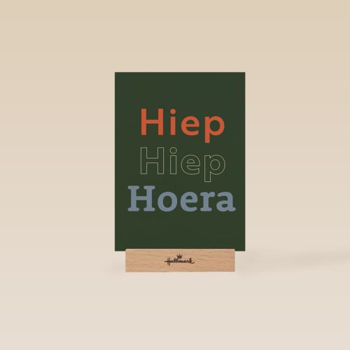 Hiep Hiep Hoera Groen