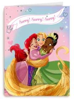 Sorry kaart Disney prinsessen