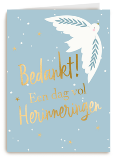 Bedankt een dag vol herinneringen volwassen