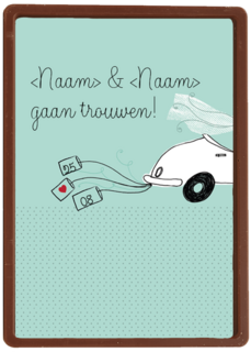 aankondiging trouwen