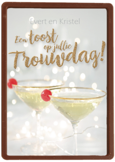huwelijksjubileum een toost op jullie trouwdag
