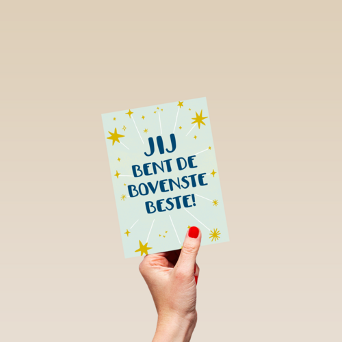 compliment jij bent de bovenste beste