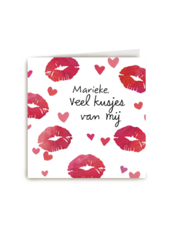 veel kusjes van mij