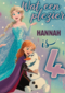 Frozen kaart 4 jaar
