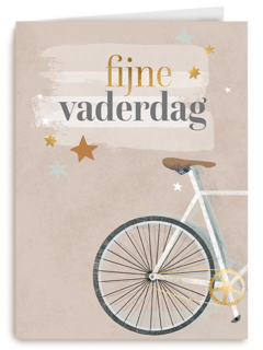 Vaderdag fijne vaderdag fiets