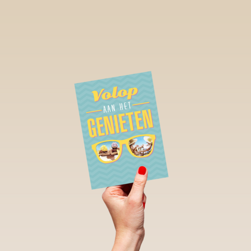 volop genieten met zonnebril