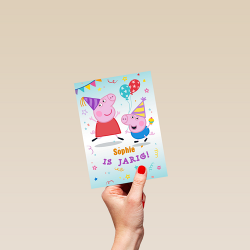 Peppa Pig is jarig