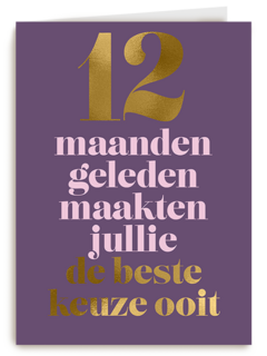 Love Story 12 maanden geleden