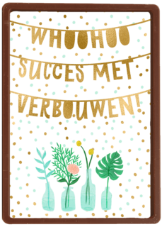 verbouwing kaart succes met verbouwen