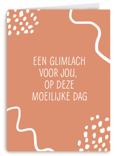 Sterktekaart een glimlach voor jou