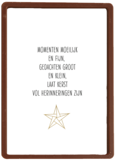 kerstkaart momenten moeilijk