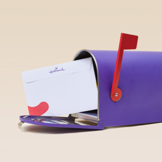 funny mail blanco bos bloemen