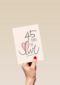 45 years of love