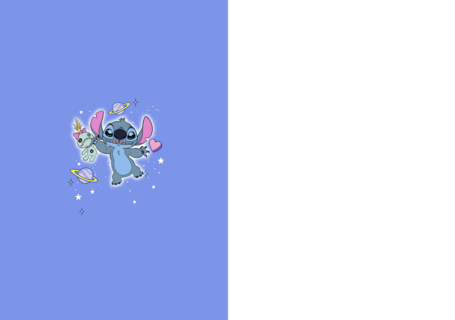 Stitch Mama Love You Moon 