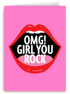 OMG girl you rock