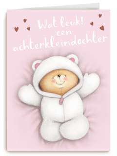 Forever Friends geboortefelicitatie dochter