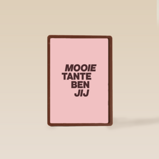 zomaar kaart andc mooie tante ben jij