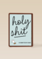 Verjaardagskaart man vrouw grappig holy shit