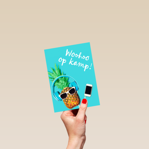 woohoo op kamp ananas