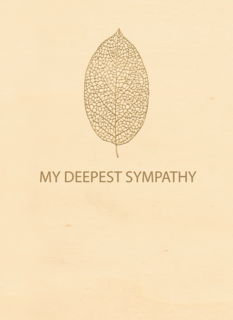 My deepest sympathy